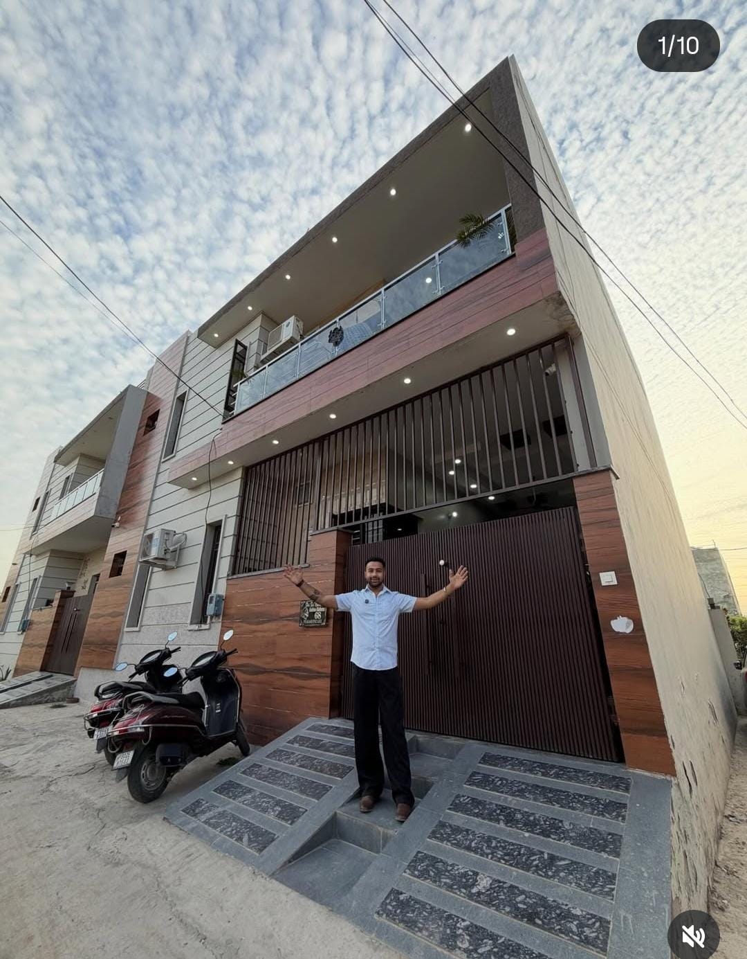 125 gaj ( 5 marla house 35*40 north east facing 4 bhk house for sale in jalandhar)