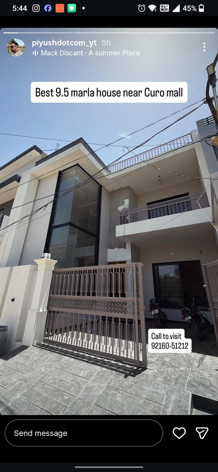237 gaj ( 9.5 marla ,30*65,4 bhk , north facing ,semi furnished ,house for sale in jalandhar