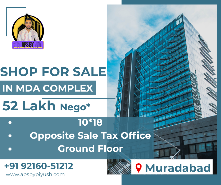 180 sq feet shop for sale